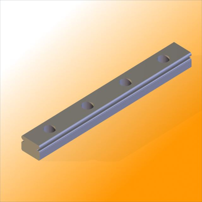 Guía lineal de acero inoxidable Miniatura MR12M-N, L = ~1000mm