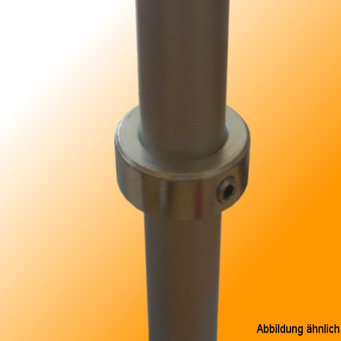 Anillo zincado para tubo redondo 28 mm