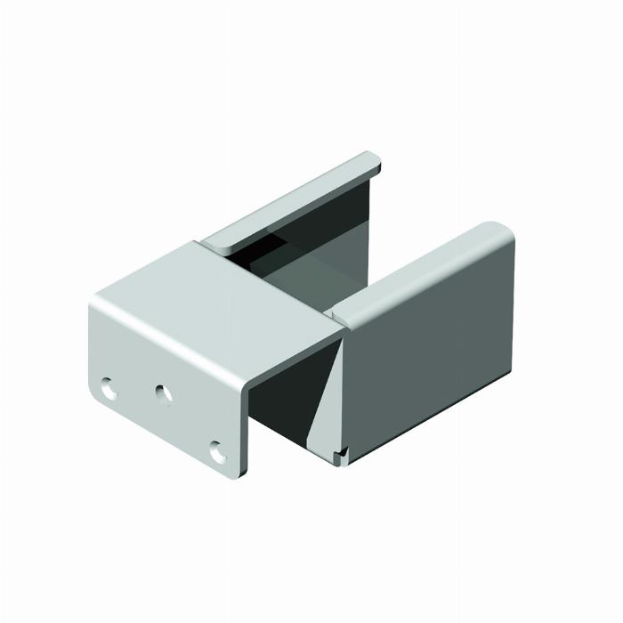Roller mounting bracket without stop