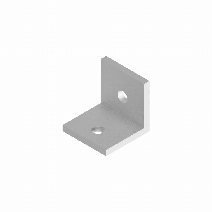Solar Bracket Alu 40x40 - Holes asymmetrical