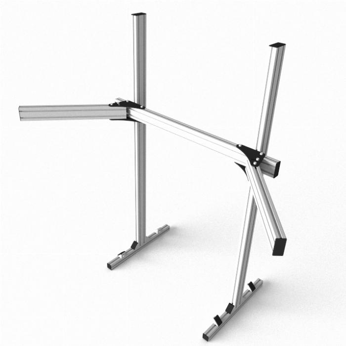 Configurador de soportes de monitor SimRacing