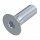 countersunk screw with hexagon socket according to DIN 7991